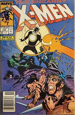 Buy Uncanny X-Men #249 (1989) -1st App Of Whiteout- Marvel Comic • 7.77£
