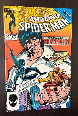 Buy AMAZING SPIDER-MAN #273 (Marvel Comics 1986) -- Black Costume -- VF/NM • 6.59£