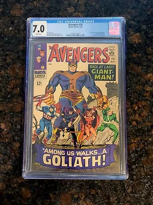 Buy Avengers 28 CGC 7.0 The Collector  • 124.26£