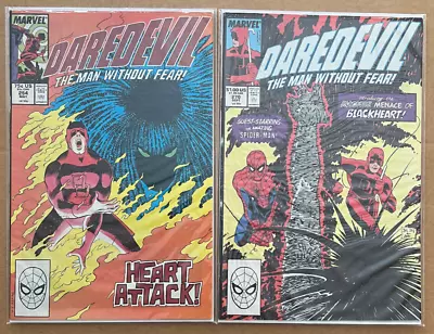 Buy 2x Daredevil Comics 1st App Blackheart #270 & 1st App Typhoid Mary, #254 • 15£