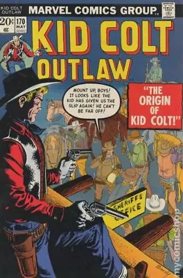Buy Kid Colt Outlaw #170 VG 1973 Stock Image Low Grade • 6.77£