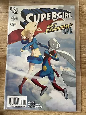 Buy DC Supergirl Issue 41 Jul 2009 Gates Dagnino Fernandez • 1£