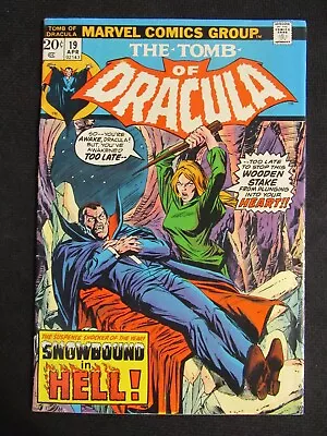 Buy Tomb Of Dracula #19 (1974) Key Blade Revealed Part Vampire VG/FN 5.0 DD62 • 23.26£