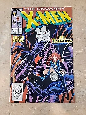 Buy Uncanny X-Men #239 Direct 2nd App 1st Mister Sinister Cover Goblin Queen 1988 • 14.75£