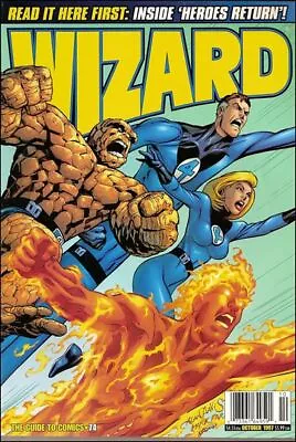 Buy Wizard: The Comics Magazine #74B VF; Wizard | Fantastic Four - We Combine Shippi • 4.64£