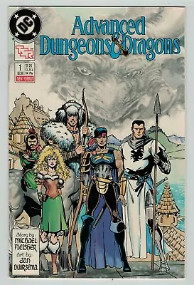 Buy Advanced Dungeons & Dragons 1  1st Appearance In Comics TSR DC Comics 1988 • 19.41£