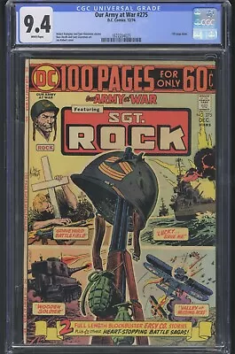 Buy Our Army At War #275 (1974) CGC 9.4 • 225.22£