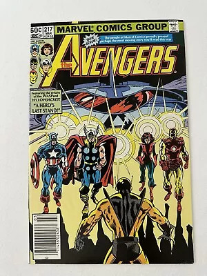 Buy The Avengers #217 | Marvel | 1982 • 3.88£