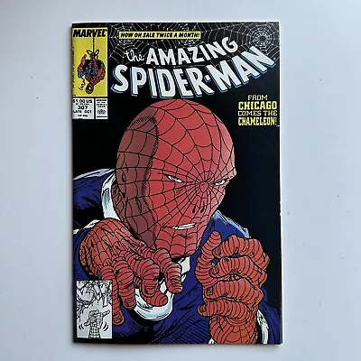 Buy Marvel Comics The Amazing Spider-Man #307 NM Key Chameleon Origin McFarlane 1988 • 7.76£