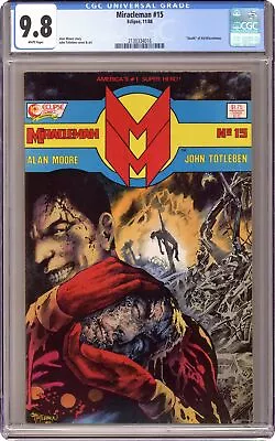 Buy Miracleman #15 CGC 9.8 1988 2130334016 • 275.70£