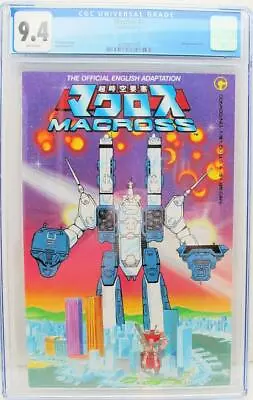 Buy Macross #1 CGC 9.4 Comico Comics, 1st App Of Robotech • 100.92£