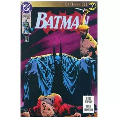 Buy Batman #493 - 1940 Series 2nd Printing DC Comics VF+ Full Description Below [y  • 4.63£