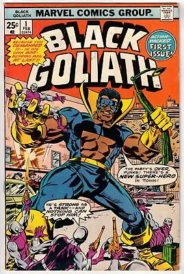 Buy Black Goliath #1 (1976)- 2nd App & Origin Of Black Goliath (bill Foster)- Fine • 9.34£