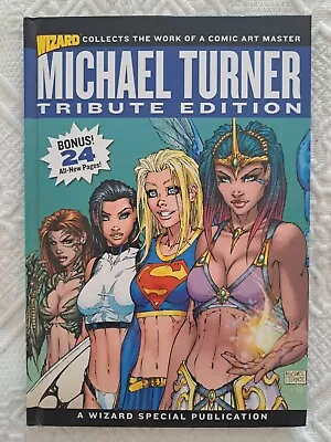 Buy Wizard Michael Turner Tribute Edition HC Hardcover Graphic Novel • 30£