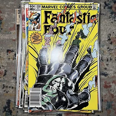 Buy Fantastic Four #258 NM Sept 1983 Dr. Doom Newsstand Marvel Comic • 9.28£