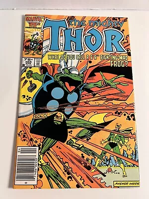 Buy Thor #366 Newsstand Variant Marvel 1986 VF • 15.49£