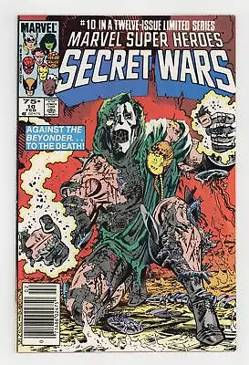 Buy Marvel Super Heroes Secret Wars #10N Newsstand Variant VF+ 8.5 1985 • 36.50£