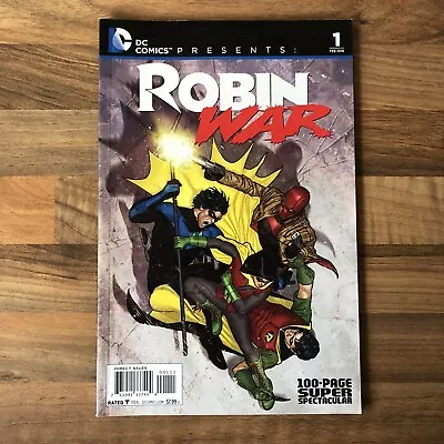 Buy DC Comics Robin War 100-Page Super Spectacular Graphic Novel 1 / Feb 2016 • 9.99£