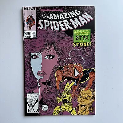 Buy Marvel Comics The Amazing Spider-Man #309 NM Key 1st Styx & Stone McFarlane 1988 • 7.76£