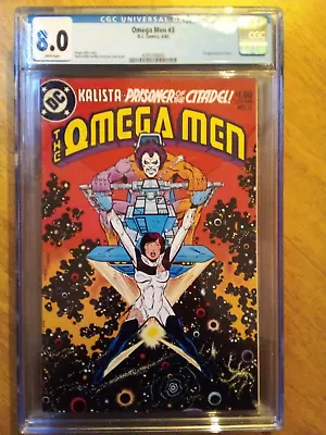 Buy The Omega Men #3 CGC 8.0 White Pages (1st App Of Lobo!!) • 75£