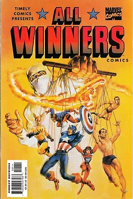 Buy Timely All Winners Comics #1 (1999-1946) Ray Lago Painted Cover ~ Unread Nm • 4.66£