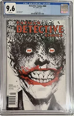 Buy DETECTIVE COMICS #880 - CGC 9.6 WP - Classic Jock Joker Cover - Newsstand • 466.02£