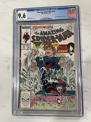 Buy 🔑🔥🔥🔥 Amazing Spider-Man #315 . CGC 9.6  Mc Todd First Venom Cover  1989 • 76.11£