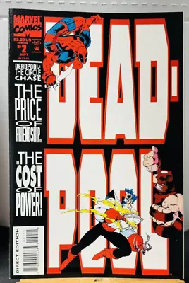 Buy Deadpool: The Circle Chase #2 Marvel Comics September 1993 • 7.77£