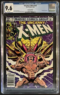 Buy Uncanny X-men #162 Cgc 9.6 Newsstand Edition White Pages Marvel Comics Oct 1982 • 69.89£