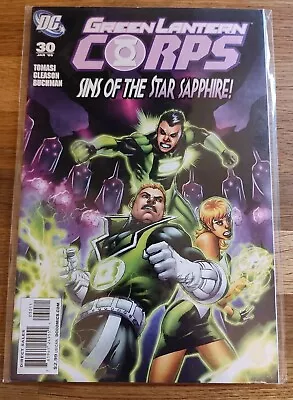 Buy COMIC - DC Comics Green Lantern Corps Sins Of The Star Sapphire Issue #30 Jan 09 • 3£