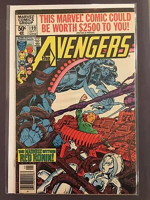 Buy Avengers #199 Newsstand (1980 Marvel) NM Jocasta Red Ronin • 3.88£