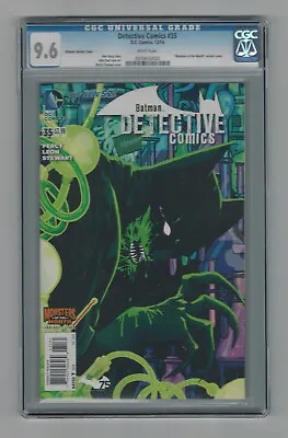 Buy Detective Comics #35 CGC 9.6 NM+ DC Cloonan Monsters Of The Month Variant Cover • 27.18£