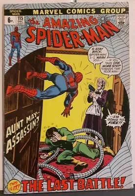 Buy The Amazing Spiderman #115, Very Nice Condition FN Marvel Comics • 32£