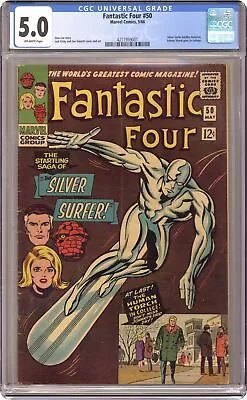 Buy Fantastic Four #50 CGC 5.0 1966 4211959001 • 299.53£