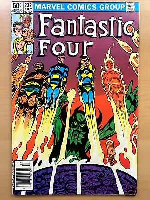 Buy Fantastic Four #232 (VF+).  John Byrne.  Marvel Comics 1981. NEWSTAND! • 9.32£