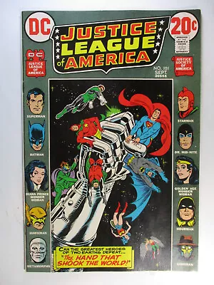 Buy Justice League Of America #101, JSA Crossover, VF-, 7.5, White Pages • 17.47£