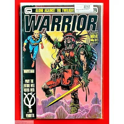 Buy Warrior # 14  1st Print V For Vendetta Alan Moore Magazine Comic UK (Lot 2717 • 12.49£