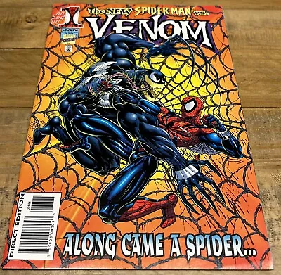 Buy Venom: Along Came A Spider # 1 Jan 1996 Hama St. Pierre Emberlin NM Condition • 3.99£