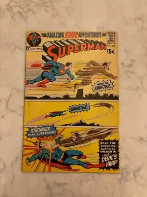 Buy Vintage Superman Comic No.235  The Devil's Harp  Mar. 1971 • 13.98£