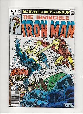 Buy The Invincible Iron Man #124 (1979) High Grade NM- 9.2 • 14.76£