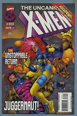 Buy Uncanny X-men #334 1996 [Onslaught, Juggernaut] Joe Madureira Marvel -m • 5.90£
