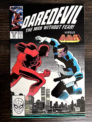 Buy DAREDEVIL #257 NM (Daredevil Vs. Punisher) (Marvel 1988) CLASSIC JOHN ROMITA JR • 15.52£