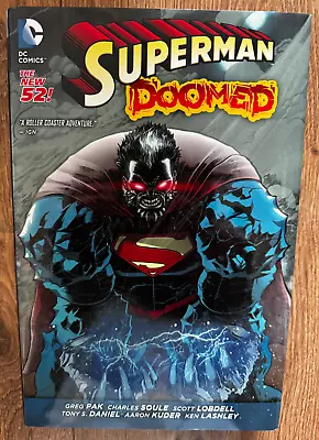 Buy Superman Doomed New 52 Hardback Hardcover Graphic Novel DC Comics Pak Soule • 24.95£