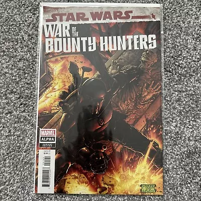 Buy Star Wars War Of The Bounty Hunters Alpha #1 1:50 Black Armor Niven Variant • 9.99£