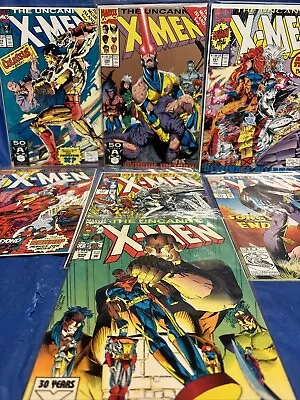 Buy 7 Uncanny X-Men #279-281, 284, 285, 297, 299 JIM LEE ANDY KUBERT Marvel 1990-91 • 14.77£