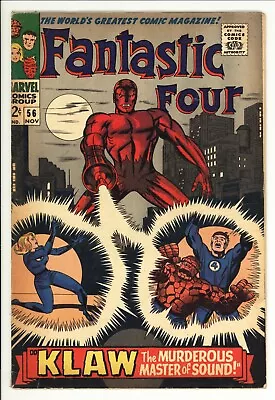 Buy Fantastic Four 56 - 1st Klaw - Black Panther - 4.0 VG • 27.17£