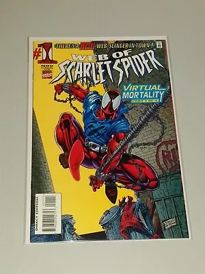 Buy Scarlet Spider Web Of #1 Nm (9.4 Or Better) Marvel Spiderman November 1995 • 17.85£