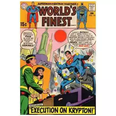 Buy World's Finest Comics #191 DC Comics Fine Minus Full Description Below [q  • 8.14£