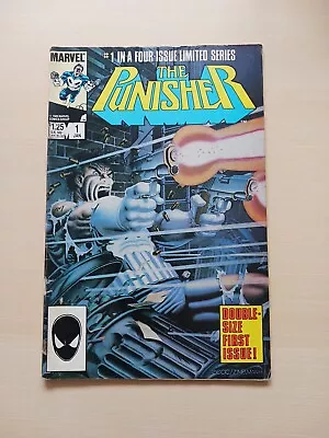 Buy PUNISHER #1 LIMITED SERIES Marvel Comics Jan 1986) JIGSAW Appearance FREE UK P&P • 35£