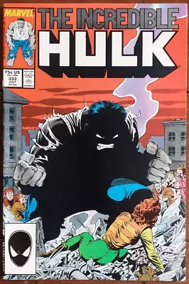 Buy THE INCREDIBLE HULK #333, TODD McFARLANE, MARVEL COMICS, JULY 1987, FN/VF • 7.99£